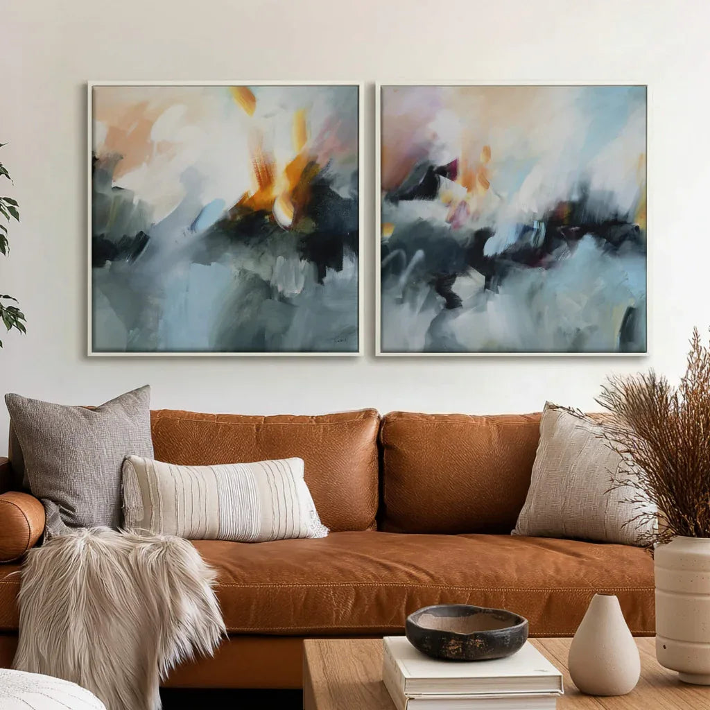 Harmony in Hues (Pair)