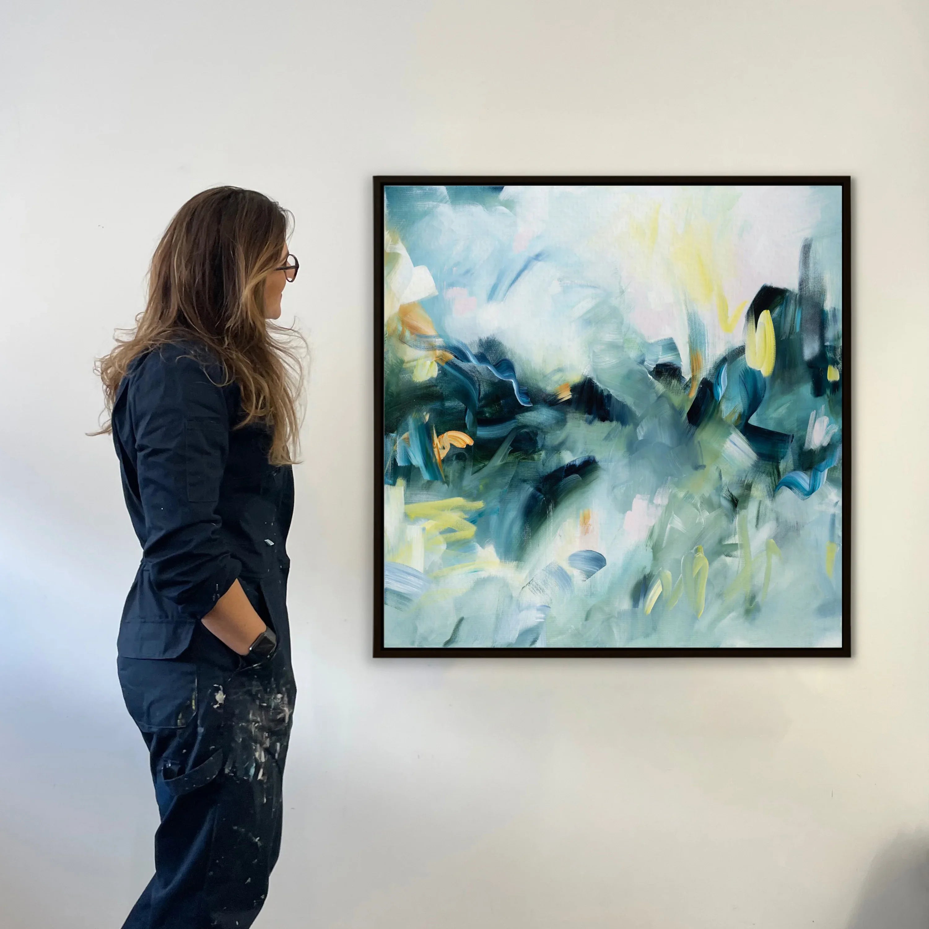 Movement in Blue 1 - Joanna