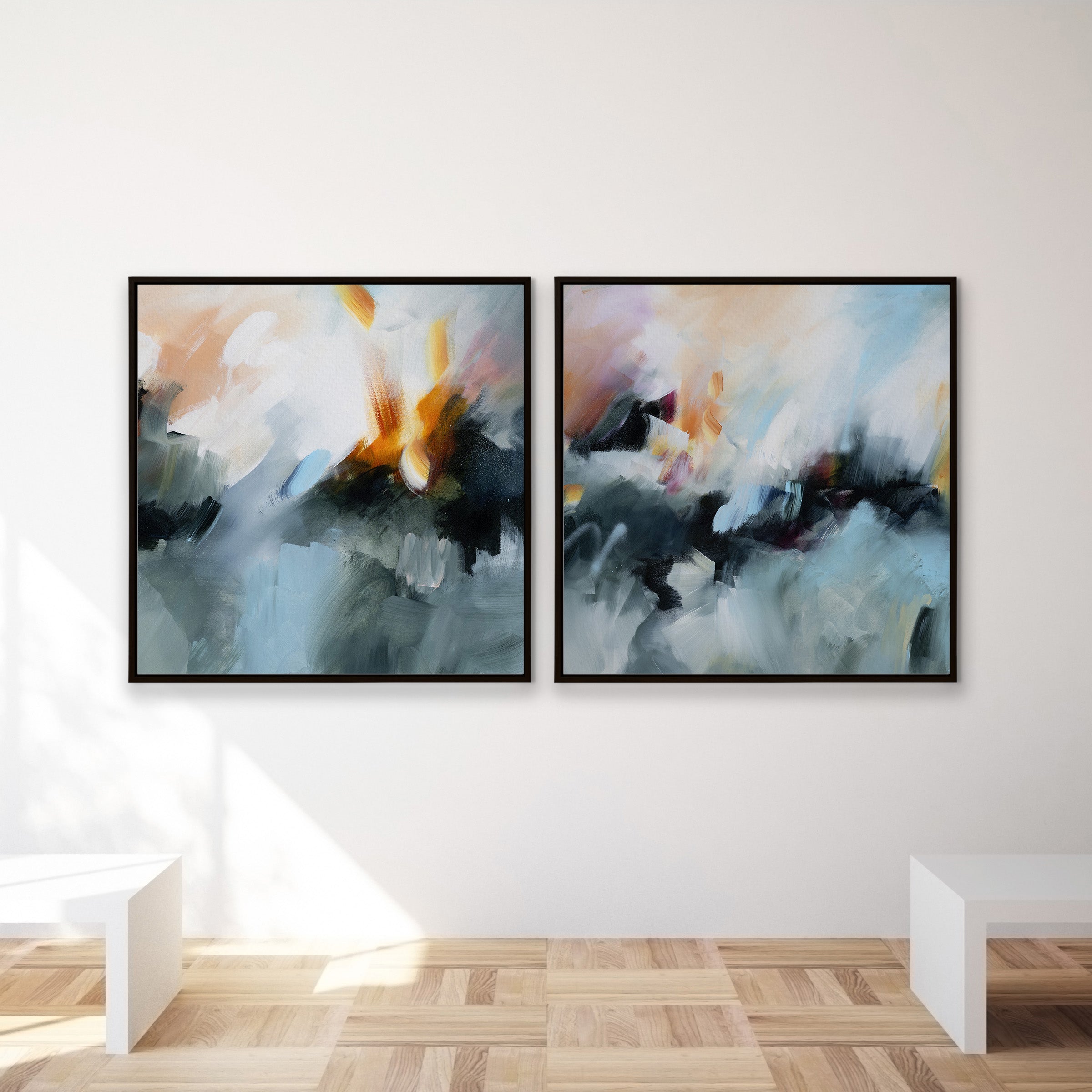 Harmony in Hues (Pair)