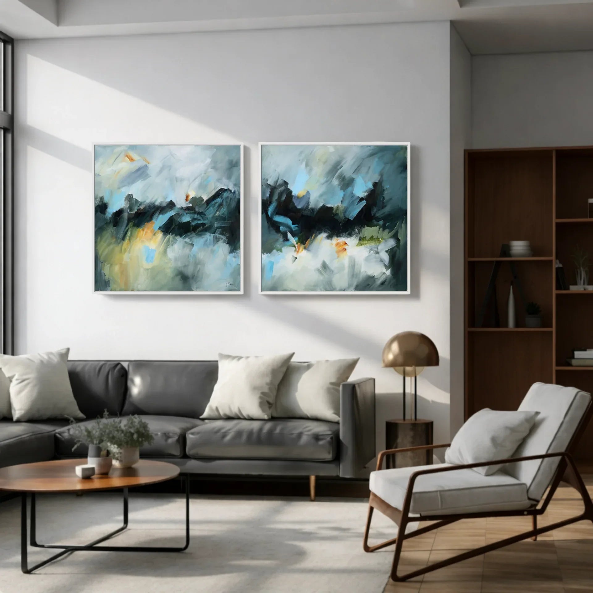 Dynamic Horizons (Pair) - Joanna