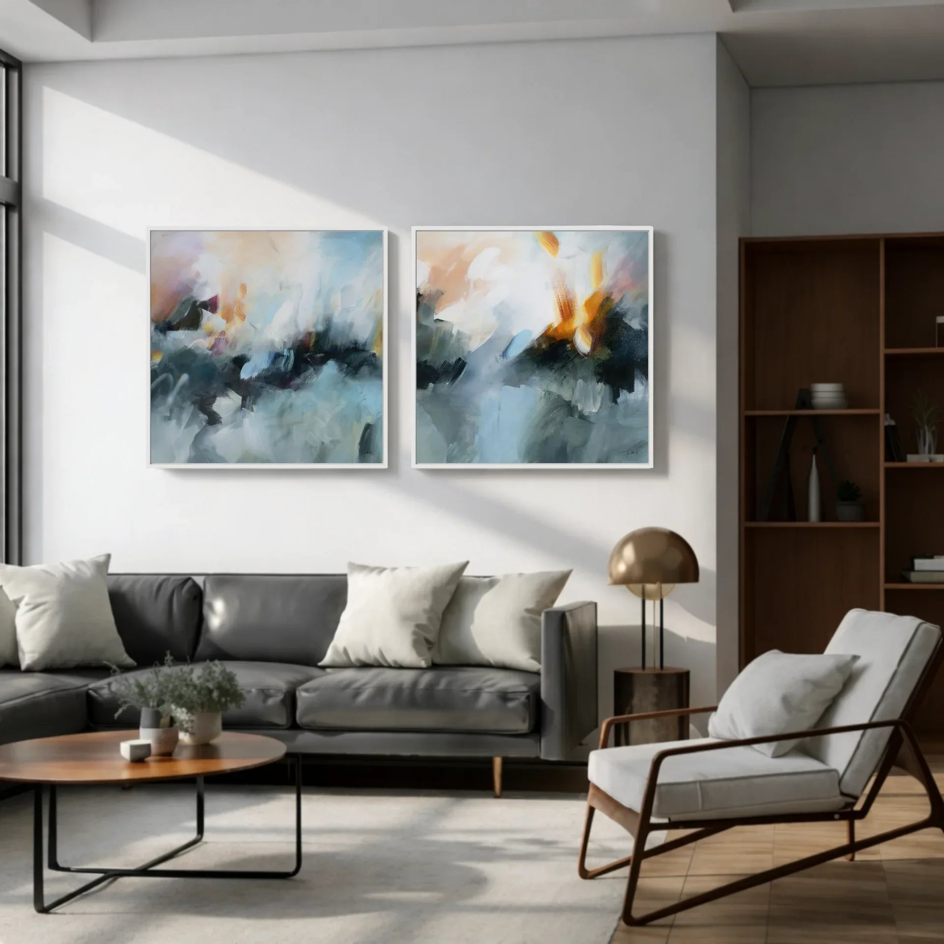 Harmony in Hues (Pair)