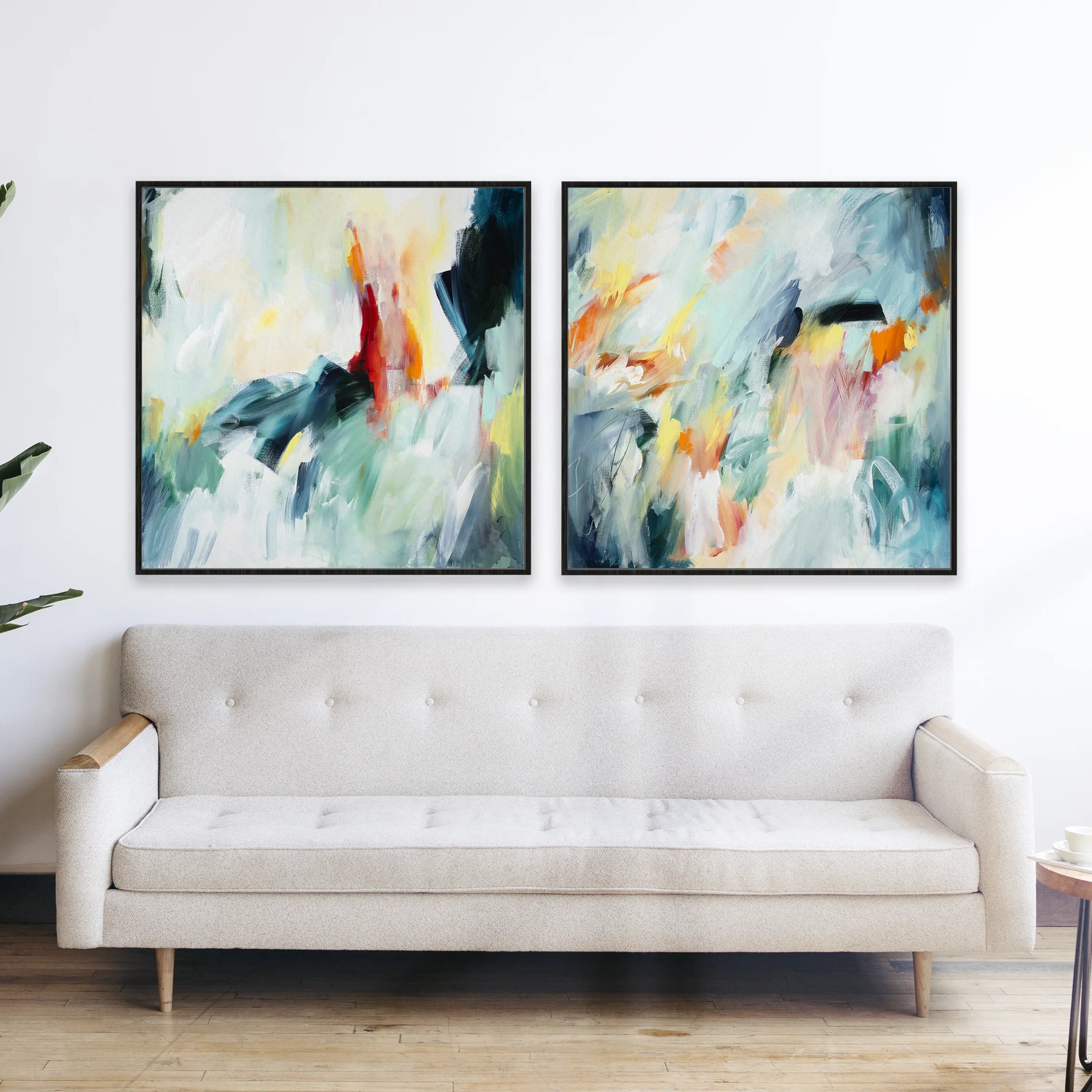Sunlit Whispers (Pair) - Joanna