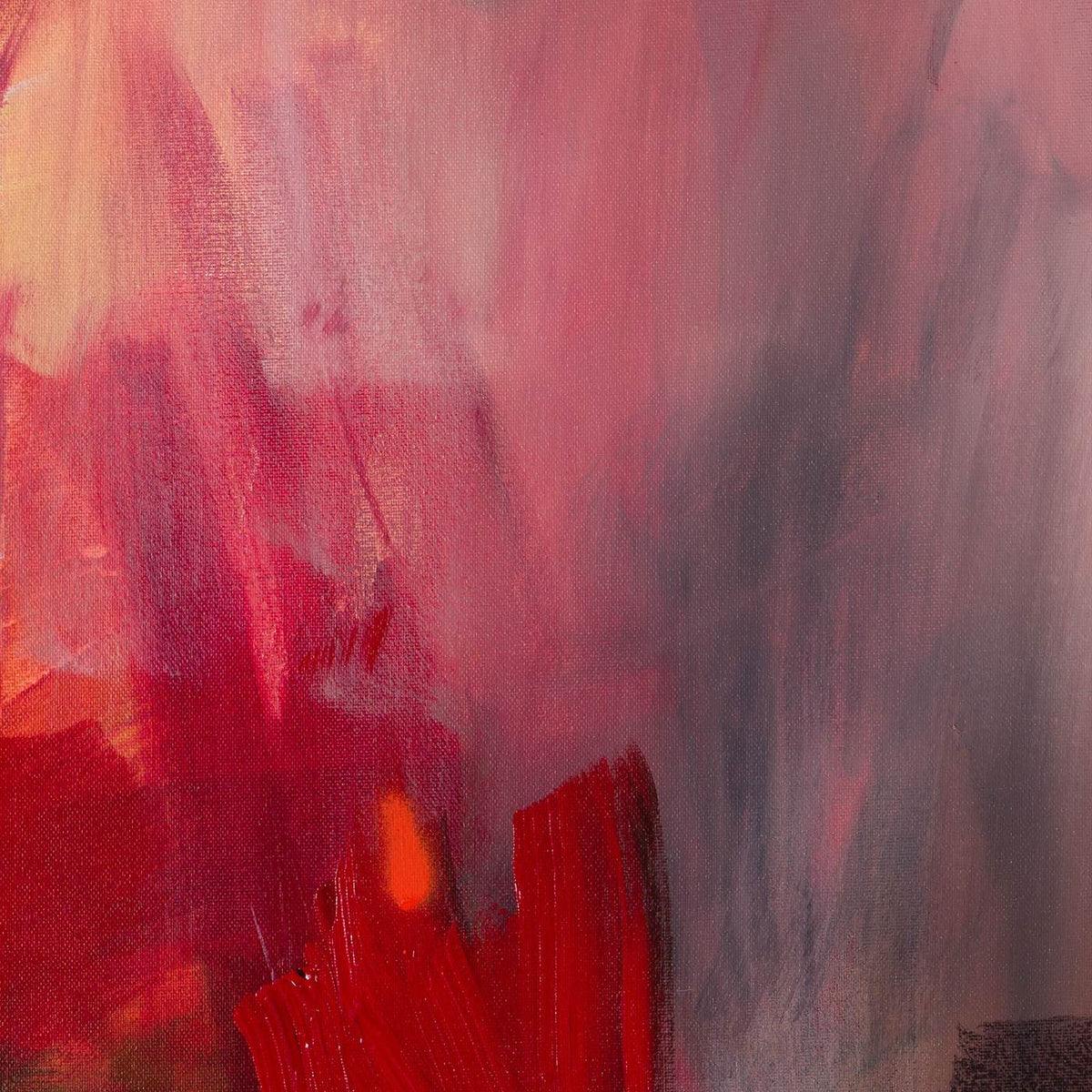 Aphrodite 2, original abstract painting by Joanna Gilbert, detail of colour and texture