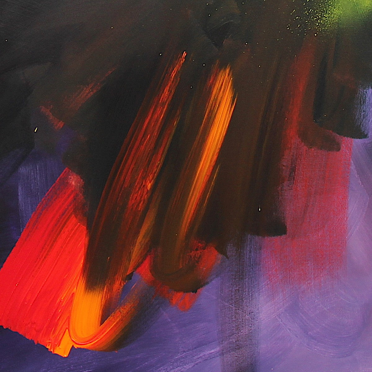 Living with Mystery, close detail of the colour and texture