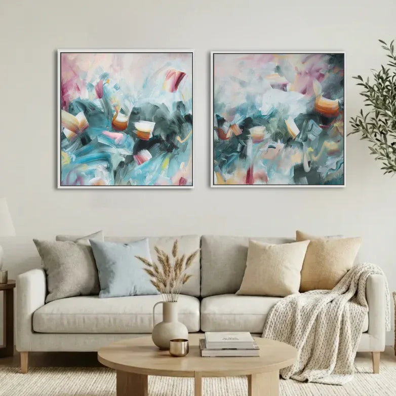 Where the Water Meets the Sky (Pair)