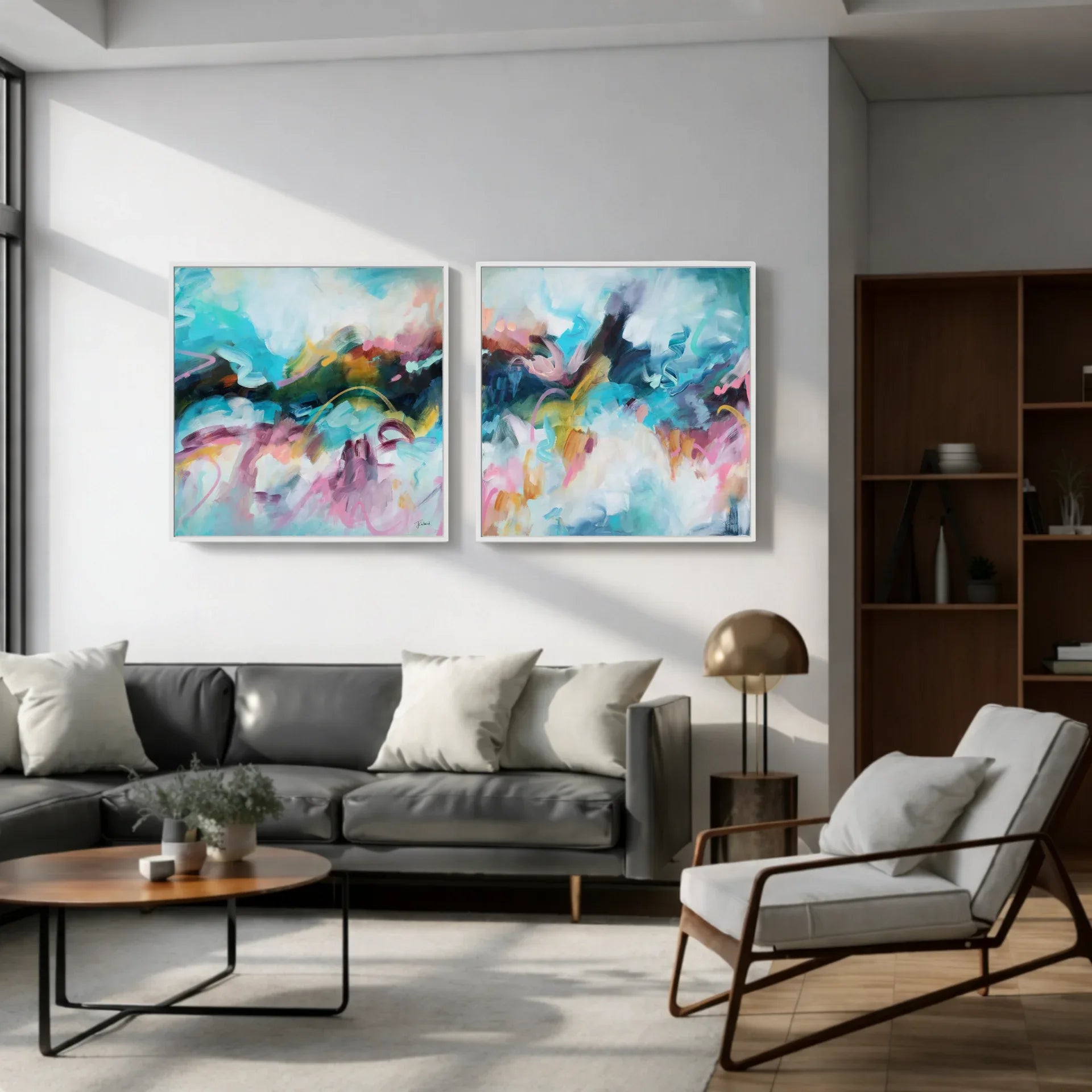 Journey Through Colour (Pair) - Joanna