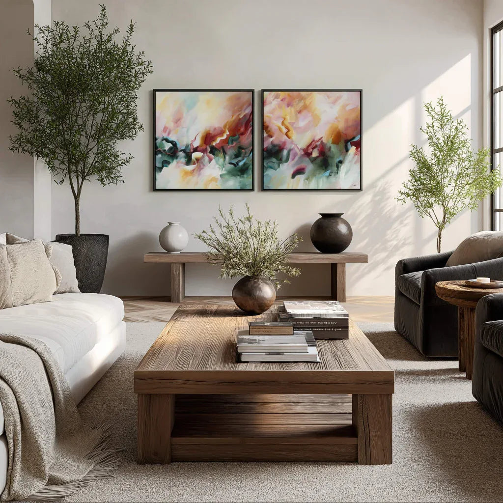 A Sunsets Embrace (pair)