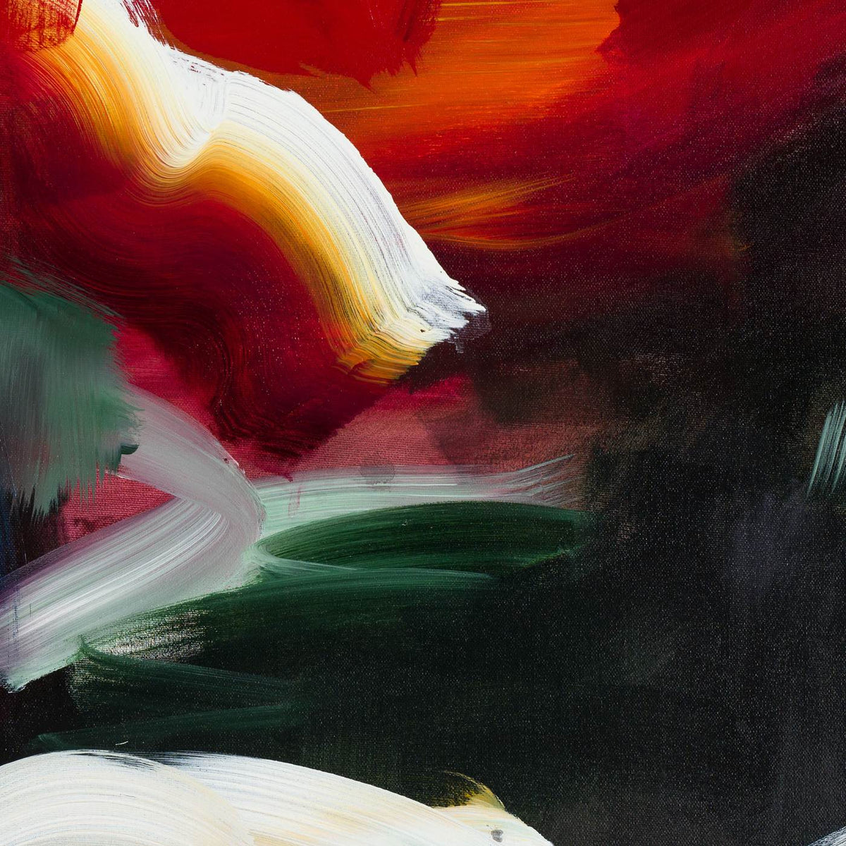 Aphrodite 1, original abstract painting by Joanna Gilbert, brushwork detail