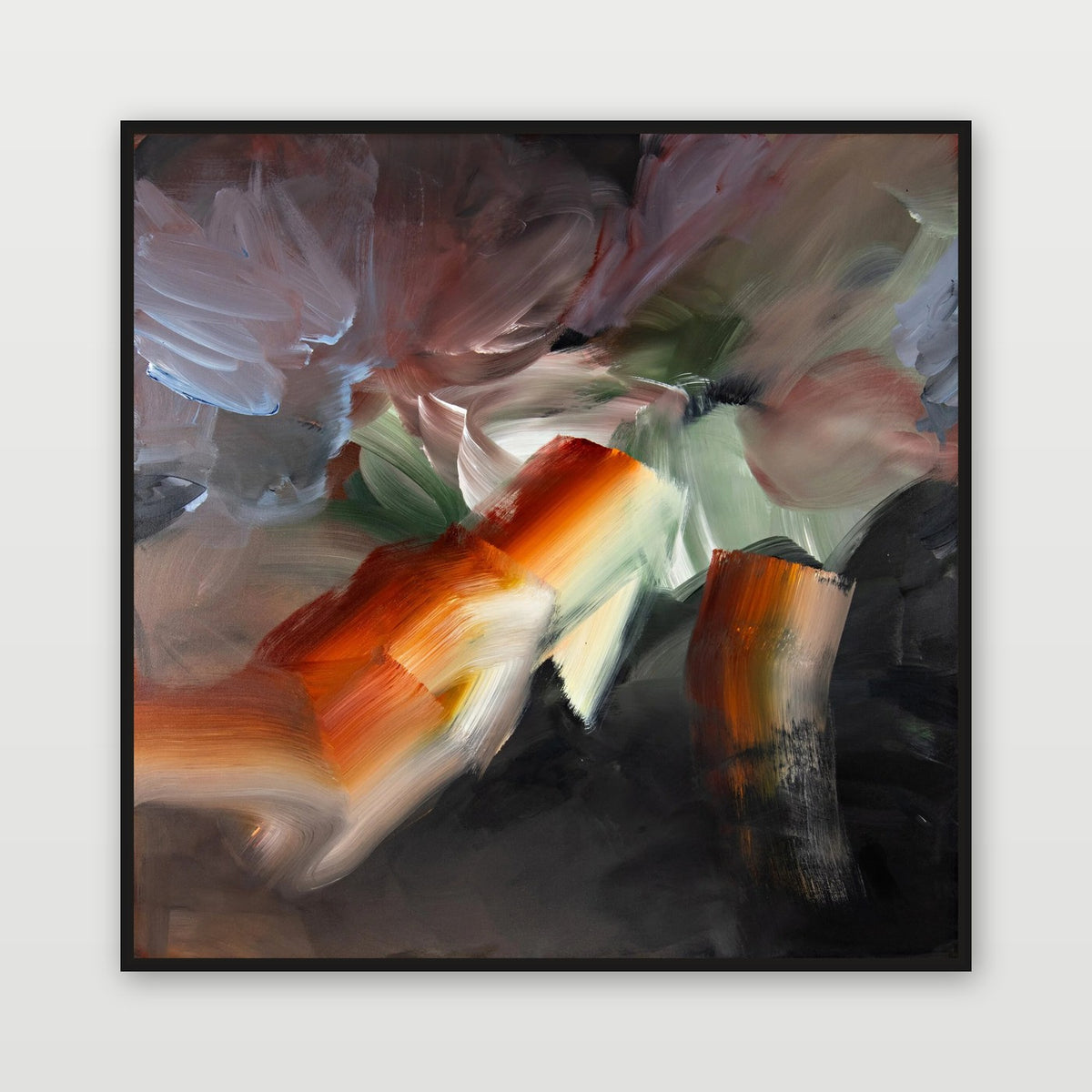 Freedom by Joanna Gilbert, shown in a black float frame