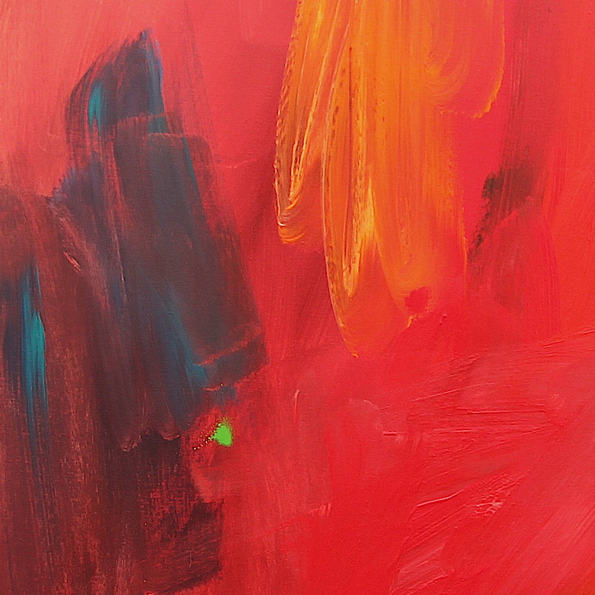 Living with Intensity, close detail of the colour and texture
