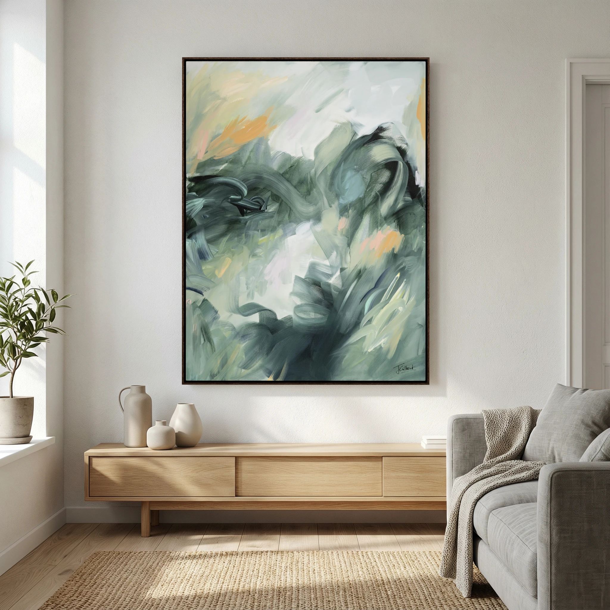 Evergreen Echoes 1 (Vertical) 