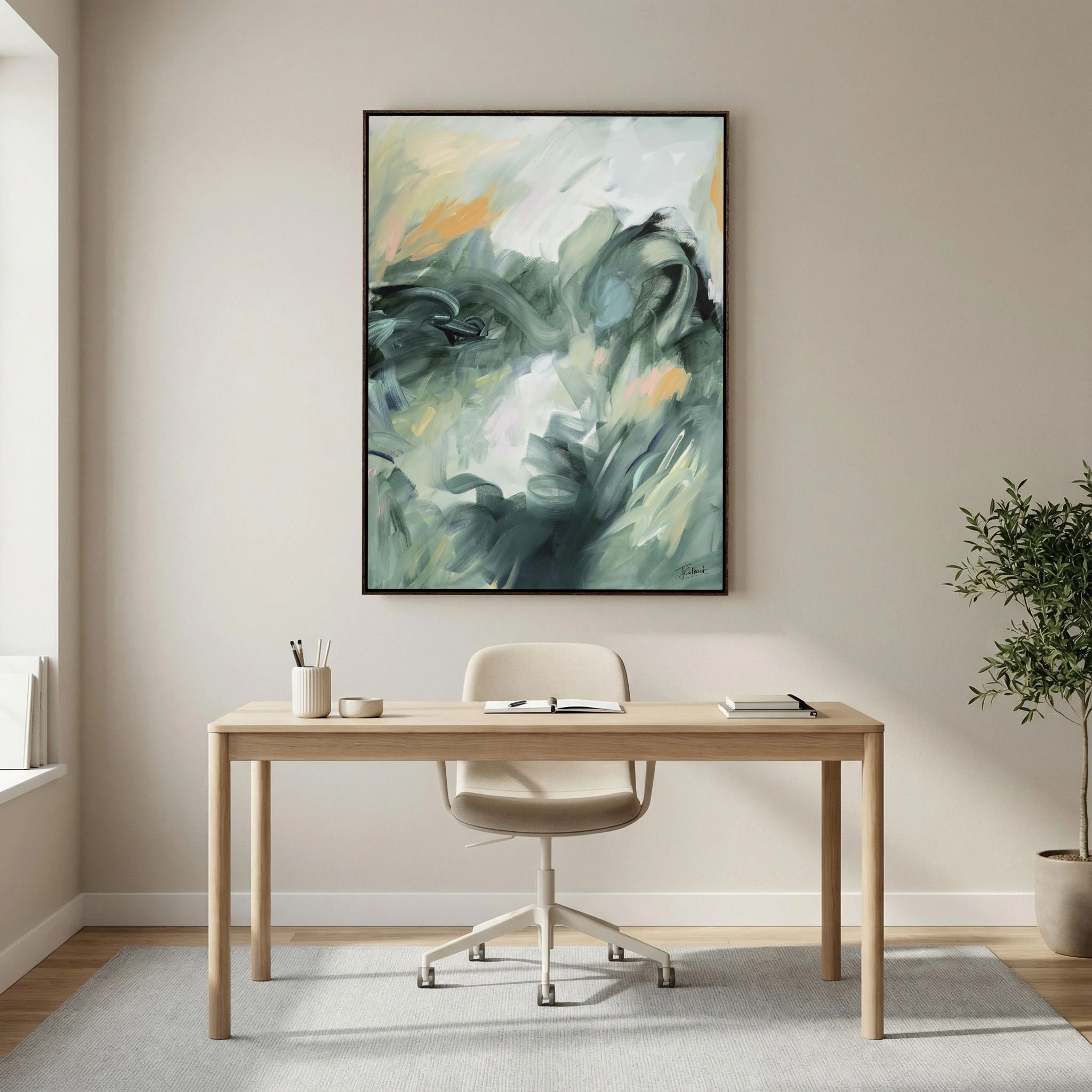 Evergreen Echoes 1 (Vertical) 