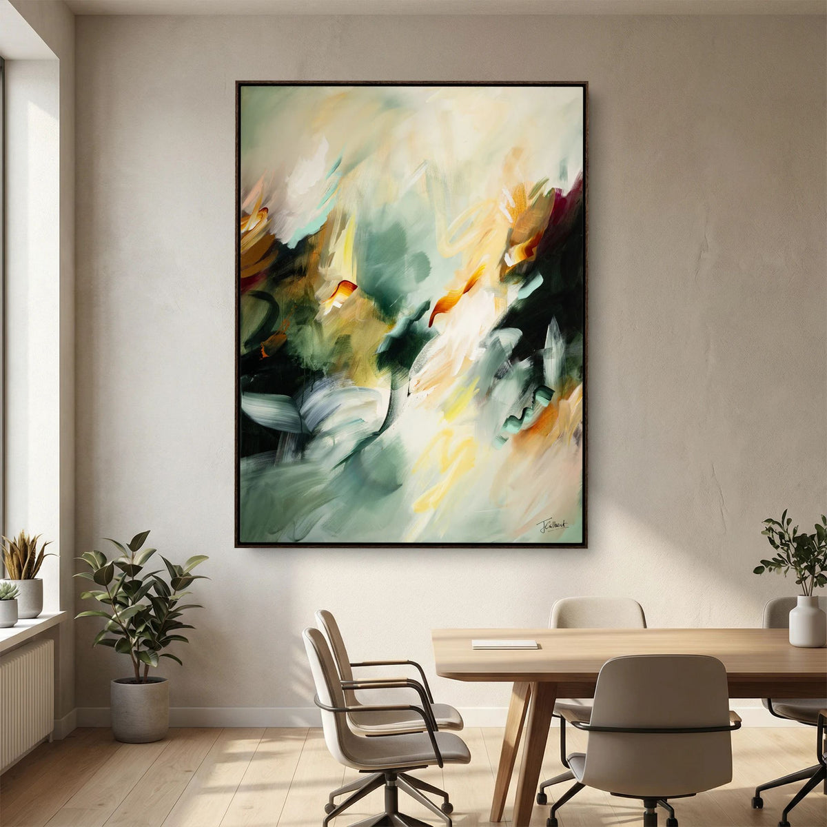 Golden Drift 1 (Vertical)