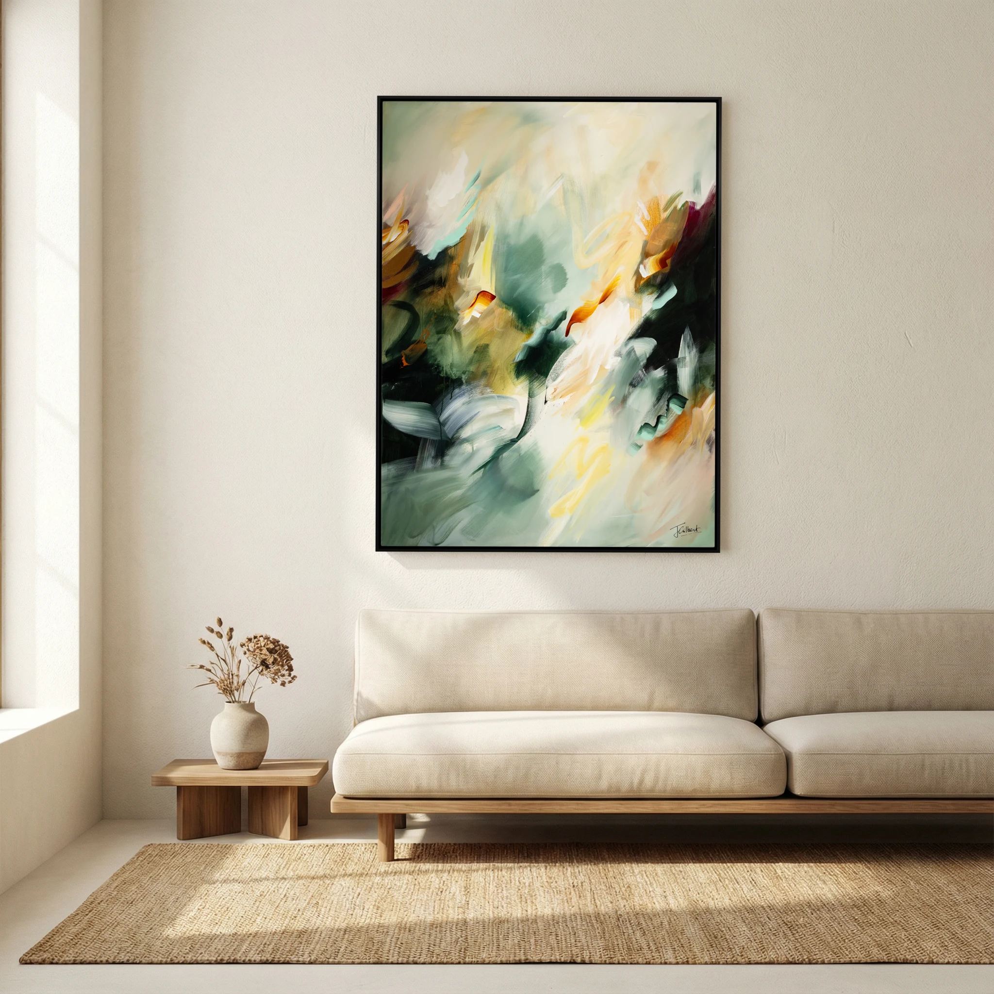 Golden Drift 1 (Vertical)