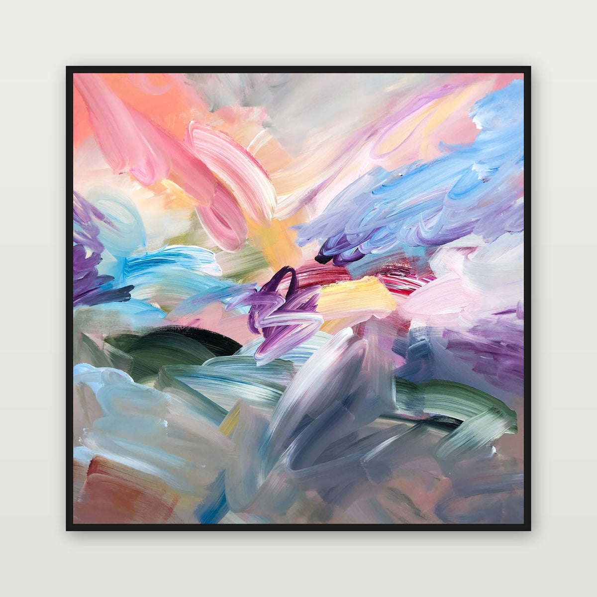When Ordinary Becomes Magical by Joanna Gilbert, shown in a black float frame